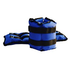 K-FEEL 手腕腳踝沙袋 2入, 2.5kg, 藍色