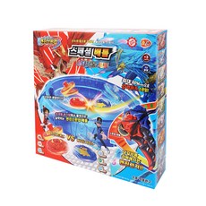 韓國 B&C Engine Spin Up特別戰鬥競技場戰鬥陀螺組 S301, 藍色