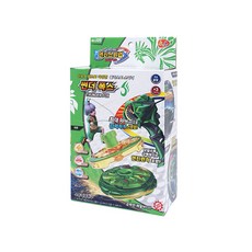 韓國 B&C 引擎旋轉 閃電狐狸 戰鬥陀螺 105, 綠色