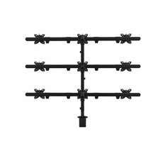 아이존아이앤디 클램프형 알루미늄 3x3 모니터 거치대 MC9-333, 블랙, 1개