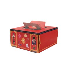 胡桃鉗基本蛋糕盒 2號, 25個, 混色