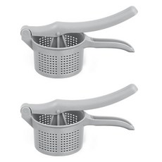 KKALKKEUMDAEJANG 按壓式蔬菜瀝水器, 單一顏色, 2個