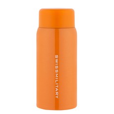 SWISS MILITARY 亮色系迷你保溫瓶, 布丁橘色, 150ml, 1個