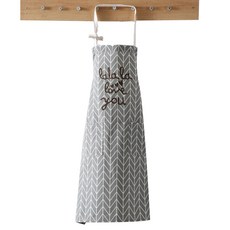 에이스 체크 패브릭 앞치마 60 x 77 cm, A07, 1개