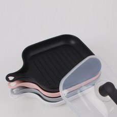 쁘띠끄 方形前菜盤 白色 + 灰色 + 黑色 + 蓋子 隨機出貨套組, 1套, 方形前菜盤3款 + 蓋子, 混合顏色