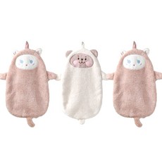 PARA:D 動物手巾, 隨機發貨, 3個