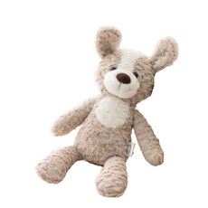 長腿狗抱枕娃娃, 米色