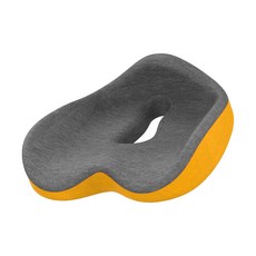 3D臀部靠墊, 04深灰黃