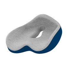 3D臀部靠墊, 06淺灰藍