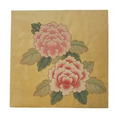 民畫牡丹圖繪畫套組, 兩朵, 1個