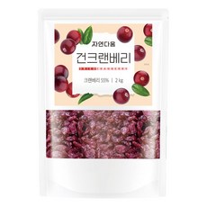 자연다움 건크랜베리, 1개, 2kg