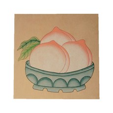 民畫迷你小果圖桃子繪畫套組, 混合色, 1個