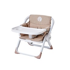 enfix Hybrid+便攜式餐椅, 米色 白色