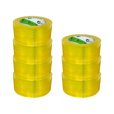 Shin Hung 輕量包裝箱膠帶 100m, 7個, 透明