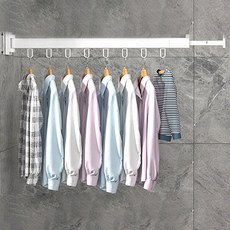 WITH 陽台 客廳 套房 壁掛式可折疊曬衣架 衣架 壁掛式小型晾衣架, 單一顏色, 1個