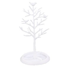 La Volpe 樹形飾品展示架 16 x 31 cm, 1個, 白色尖鳥樹