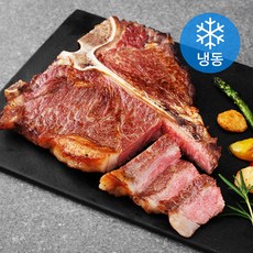 플레잇 미국산 드라이에이징 티본 스테이크용 (냉동), 500g, 1개