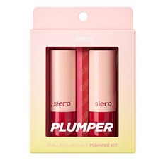 Siero 果凍唇膏套組 3.3gx 2 件套, 02 ORIENTAL PINK+WOODY BRICK, 1組