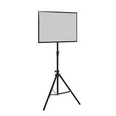 엘디엘마운트 이동식 삼각대형 TV 스탠드 거치대, APL-TS44T, 1개