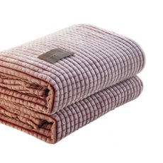 Life Bestf 超細纖維素色格紋膝蓋毯