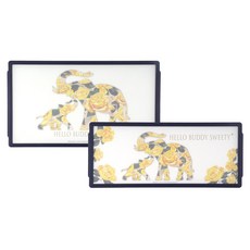 Eli方形砧板中+寬套組, 象