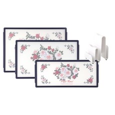 Eli方形砧板+中+寬+搖籃套組, 玫瑰