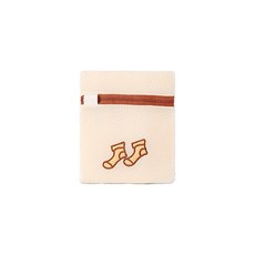 Aihop棕色米色洗衣網襪子, 1件, 1個