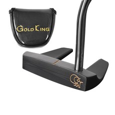 GOLD KING CNC銑削槌型推桿黑色86cm+頭套, R, 3度