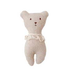 마롤로뜨 애착인형 딸랑이, 곰랑이 베이지, 1개