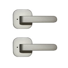 門把水平型按鈕型 灰色 ALX-55 2件組, 1套