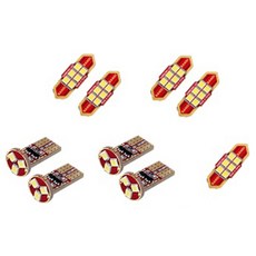 반디엘이디 LED 차량용 실내등 세트 올 뉴 렉스턴(21년형~), 5900K 화이트, 1세트