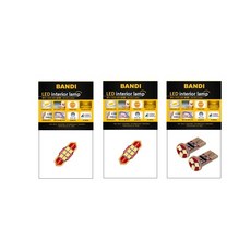 BANDI LED Casper 21年~ 一般型 後車廂燈 31mm型 專用 車用LED室內燈 5900K 全套, 白色的, 1套