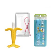 앙쥬 다용도클립 중 실속 세트, 왕바나나(치발기), 랜덤발송(클립), 1세트