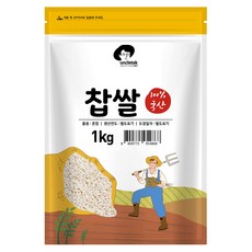 엉클탁 국산 찹쌀, 1kg, 1개