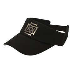 DAKS Logo高爾夫球遮陽帽, 黑色(DGHE1F612BK)