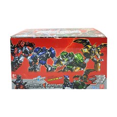 Hwang Yong 玩具 Super Thunder Dinobot 4 x 3p 套組, 隨機發貨