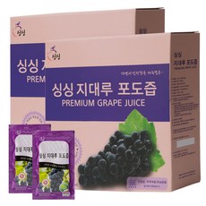 싱싱 국산 지대루 포도즙 50p, 5L, 2개