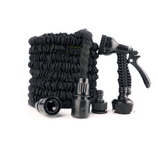 高級魔術軟管套組黑色 22.5m, 1套, 黑色