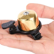 WEST BIKING 西騎者 簡易安裝清脆聲響銅製自行車鈴, 金色, 1個