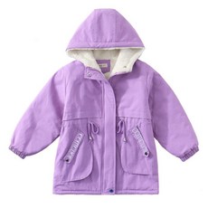 孩童刷毛連帽外套