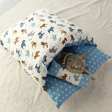 Min Sung Company寵物睡袋, 藍色