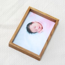 블레스프레임 사진인화 애쉬원목 액자, 1개