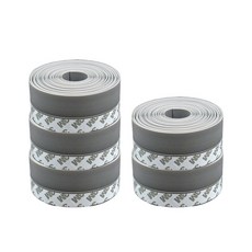 Younghwa International 橡膠門縫擋條 1m 灰色, 5個