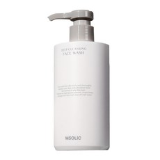 엠솔릭 딥 클렌징 페이스 워시, 1개, 300ml