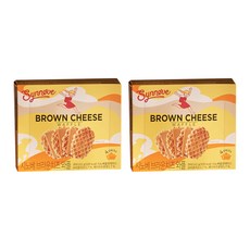 Synnove 夾心鬆餅餅乾 棕色起司口味 4包, 2盒, 102g