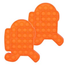 HG Push Pop Bubble POP IT Run 2p, 橘子