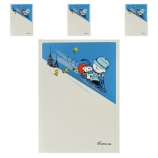 Hallmark 聖誕卡 XPX5300A, 4個, 混合顏色