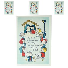 Hallmark 聖誕卡XPX1072, 4個, 混合顏色