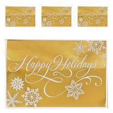 Hallmark 聖誕卡 XPX1435, 4個, 混合顏色