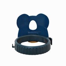 多功能吹風機壁掛架, 1個, 藍色